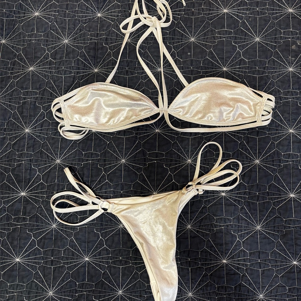 IAMGIA silver Halina bikini set